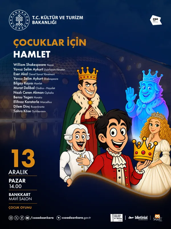 Çocuklar İçin Hamlet card
