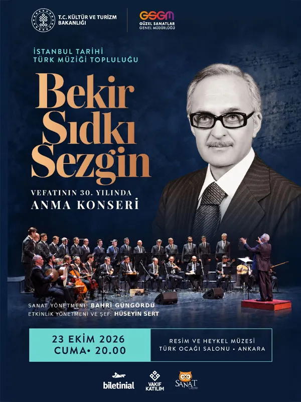 Bekir Sıdkı Sezgin Anma Konseri card