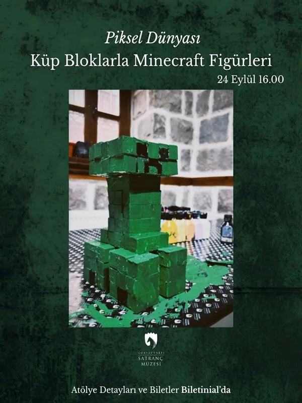 Piksel Dünyası: Küp Blokları Minecraft Figürleri card
