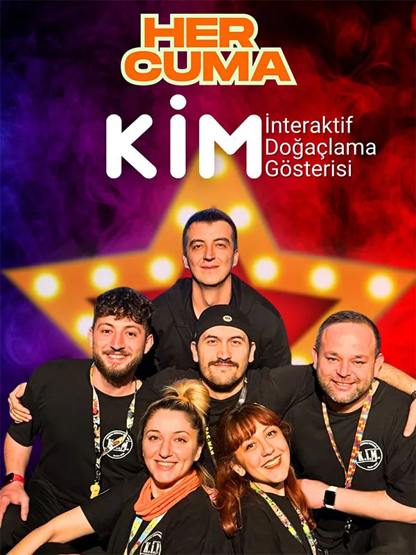 Kim Tiyatro Ekibi İnteraktif Doğaçlama Gösterisi card