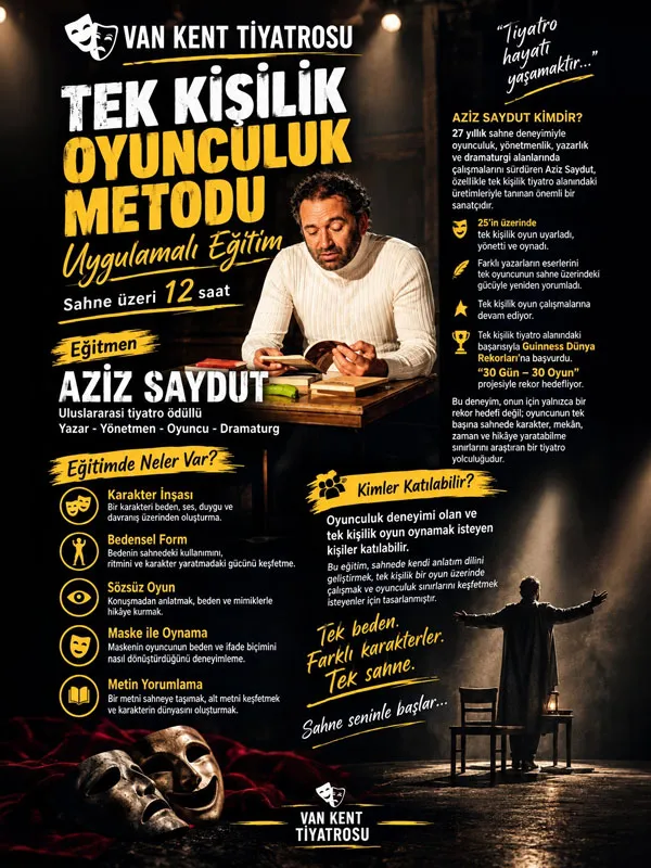 Tek Kişilik Oyunculuk Metodu thumbnail