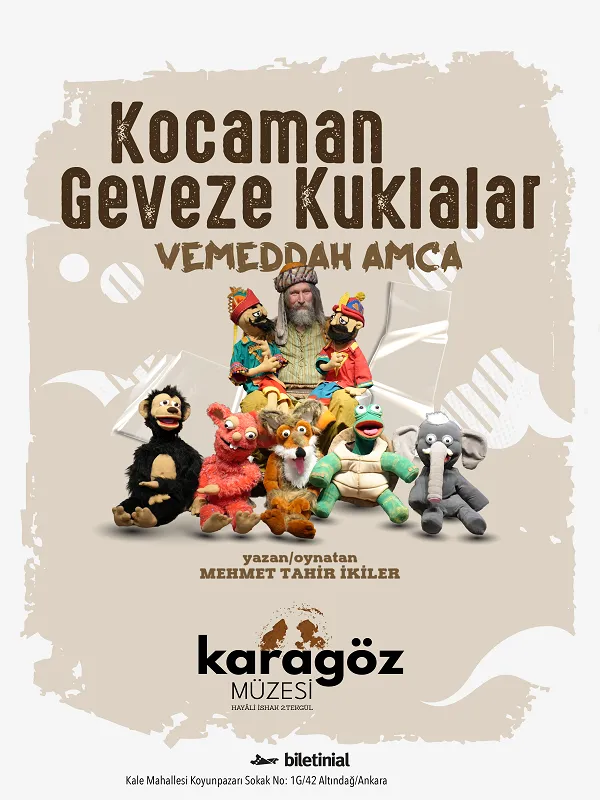 Kocaman Geveze Kuklalar ve Meddah Amca card
