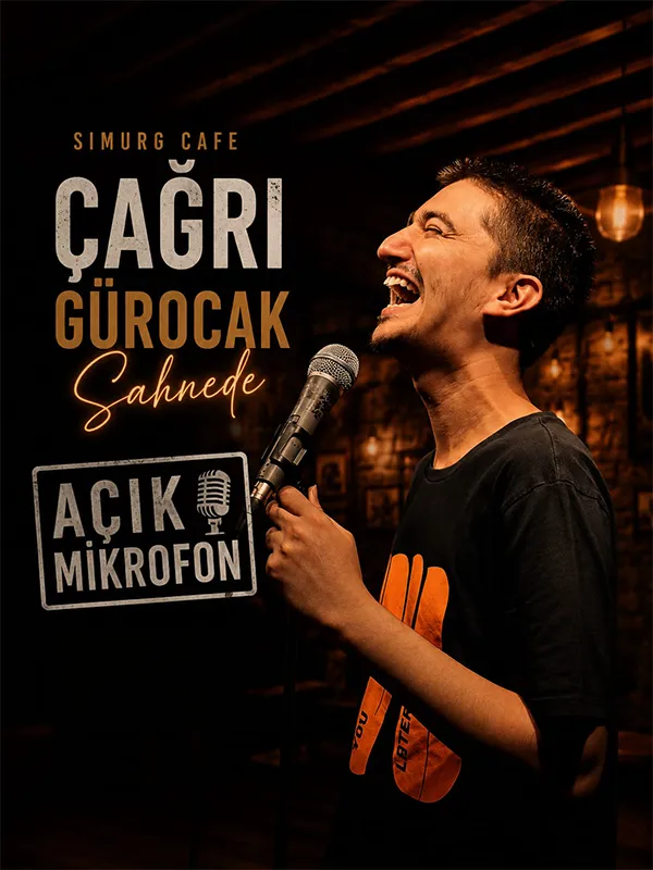 Açık Mikrofon Gecesi Stand Up card