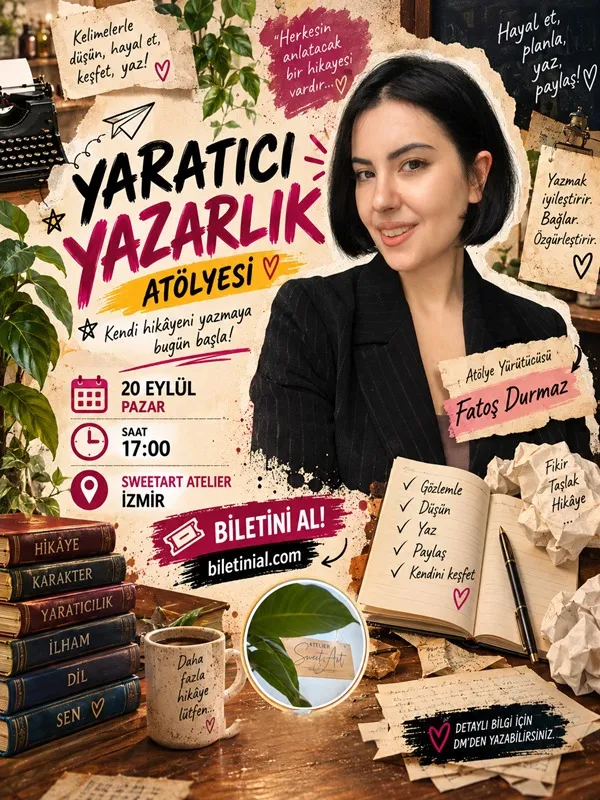 Yaratıcı Yazarlık Atölyesi card