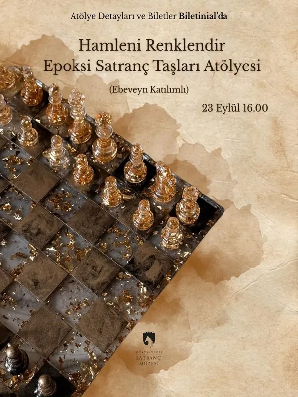 Hamleni Renklendir: Epoksi Satranç Taşları Atölyesi card