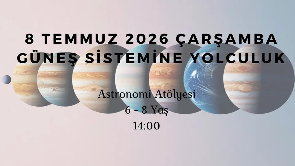 Güneş Sistemine Yolculuk 6-8 Yaş card