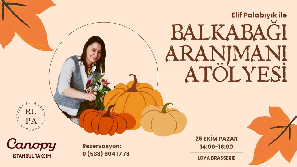 Balkabağı Aranjmanı Atölyesi card
