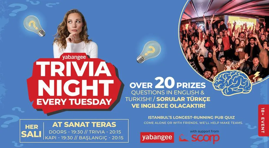 Trivia Night - Ağustos Etkinlikleri card