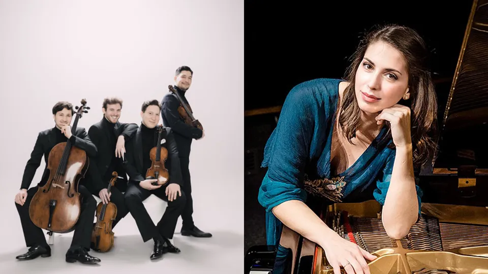 Schumann Quartett & Agapi Triantayfllidi card