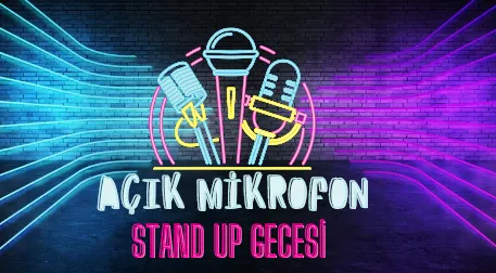 Beyoğlu Stand Up Gecesi Açık Mikrofon card