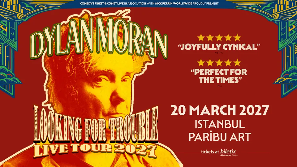 Dylan Moran - Looking For Trouble 2027  card
