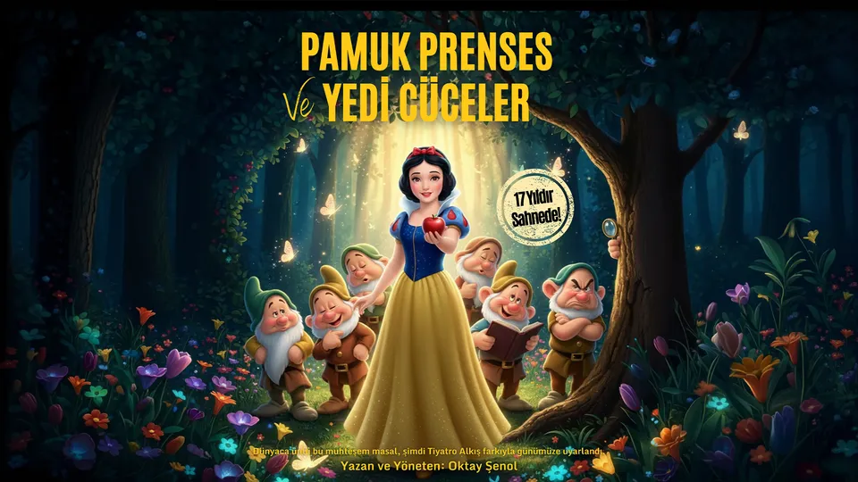 Pamuk Prenses Ve Yedi Cüceler card