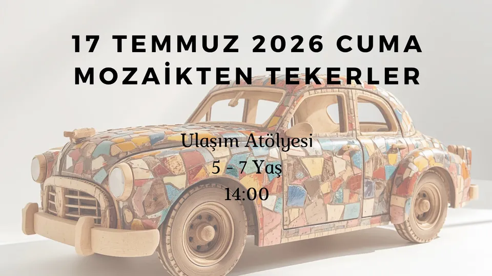 Mozaikten Tekerler 5-7 Yaş card