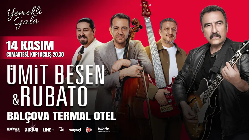 Ümit Besen & Rubato Özel Yemekli Gala Konseri card