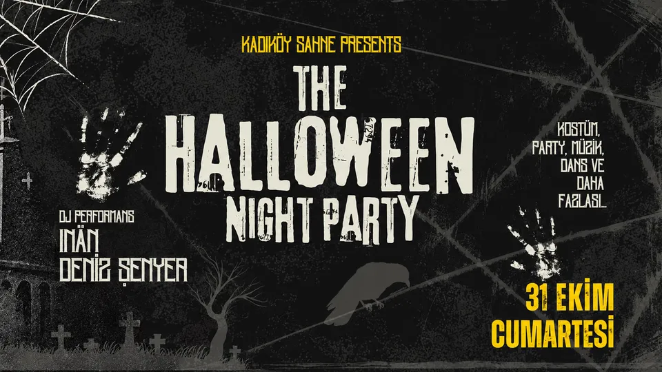 Kadıköy Sahne Presents The Halloween Night Party card