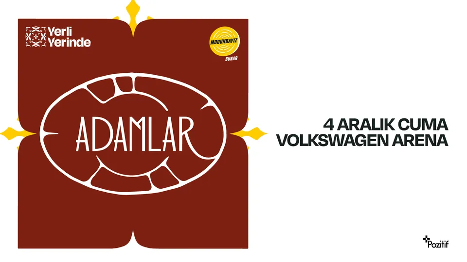 Pozitif Yerli Yerinde : ADAMLAR card