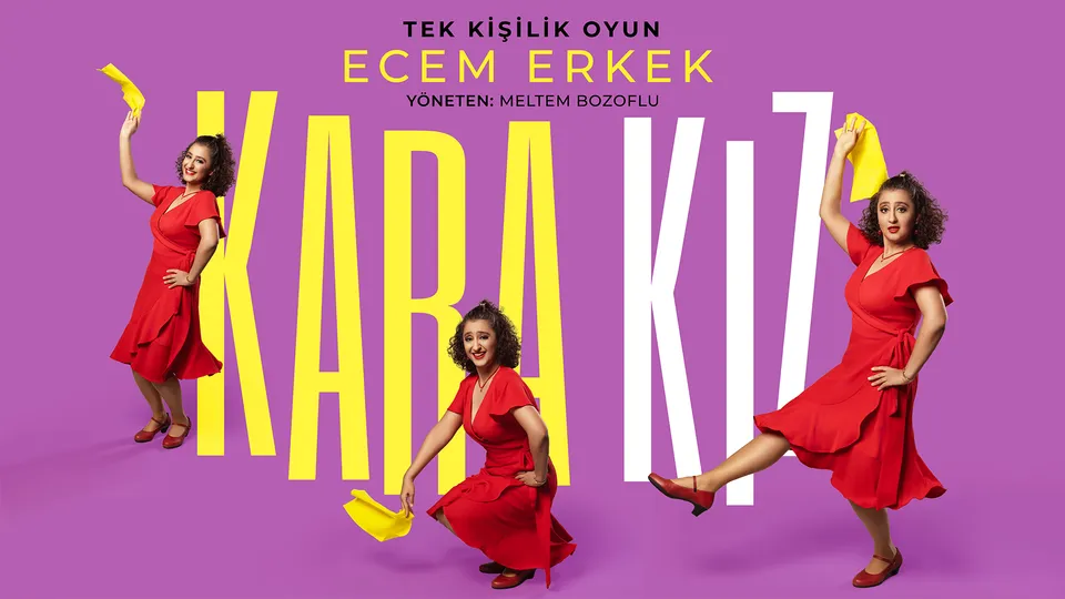 Kara Kız - Ecem Erkek card