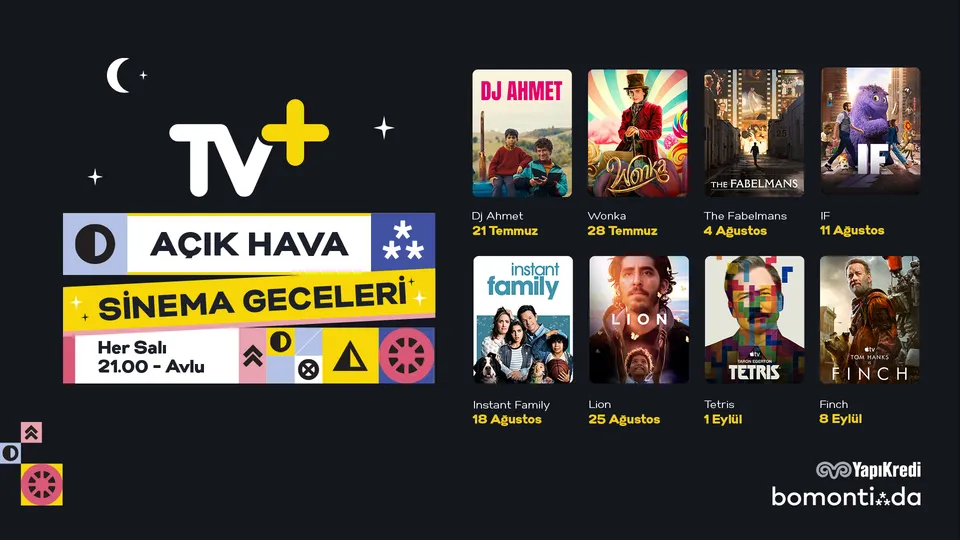 TV+ Açık Hava Sinema Geceleri – DJ AHMET card