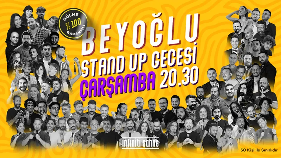 Stand Up Açık Mikrofon Beyoğlu Çarşamba card