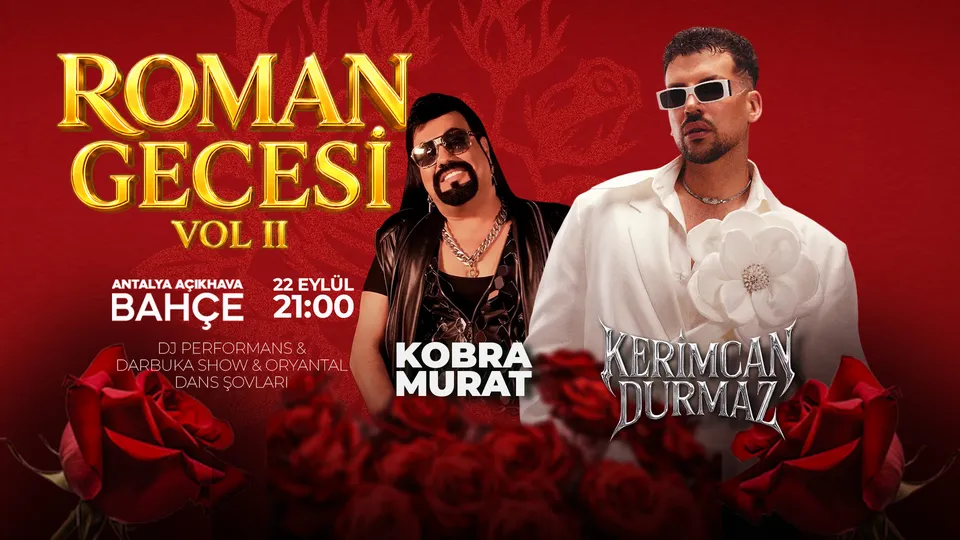Kerimcan Durmaz & Kobra Murat - Roman Gecesi VOL2 card