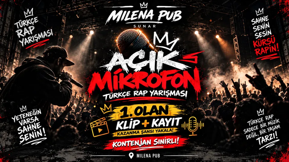 Açık Mikrofon - Rap Yarışması card