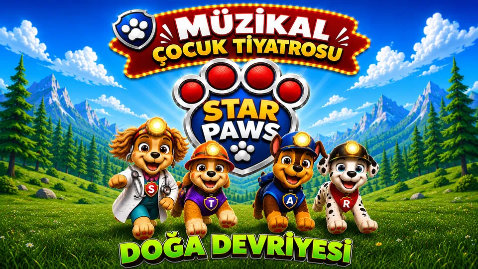 Star Paws Doğa Devriyesi card