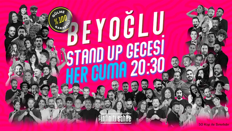 Stand Up Taksim - Beyoğlu Gecesi Cuma 20:30 card