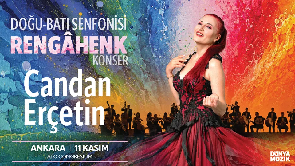 Candan Erçetin - Doğu Batı Senfonisi - Rengahenk Konser card