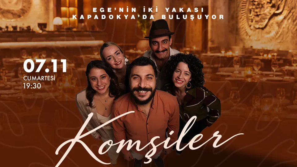 Komşiler Taverna Gecesi card