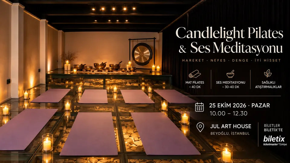 Candlelight Pilates & Ses Meditasyonu card