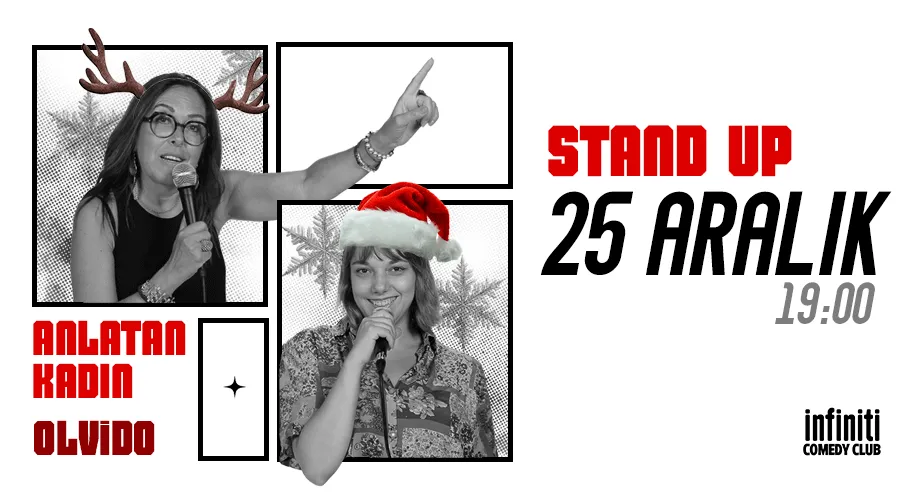 Stand up Bir Saat Anlatan Kadın Olvido  card