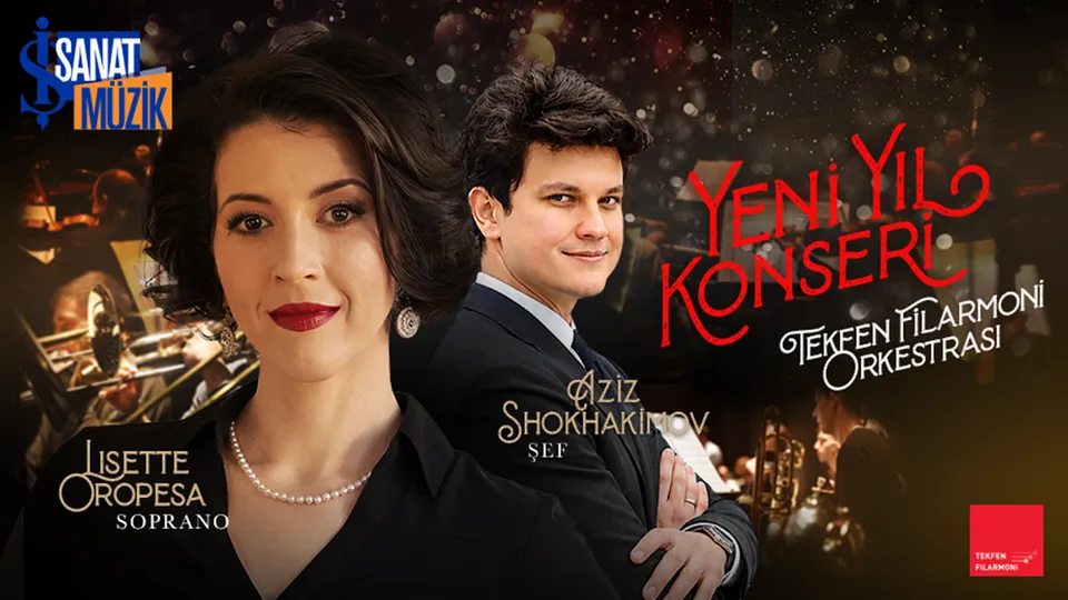Yeni Yıl Konseri: Tekfen Filarmoni Orkestrası & Lisette Oropesa card