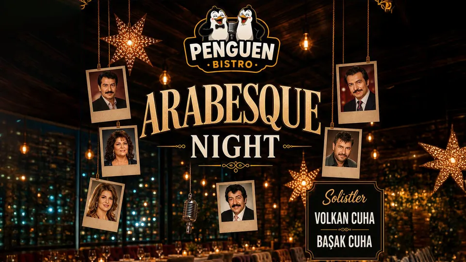 Arabesque Night card