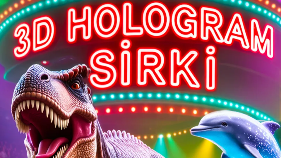 3D Hologram Sirki card