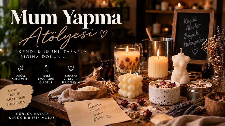 Mum Yapma Atölyesi card