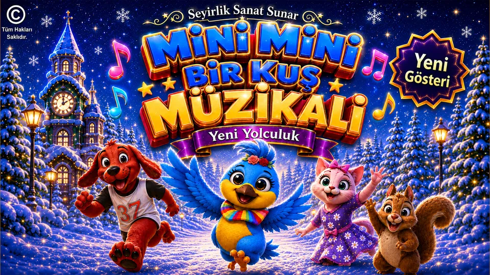 Mini Mini Bir Kuş Müzikali - Yeni Yolculuk card