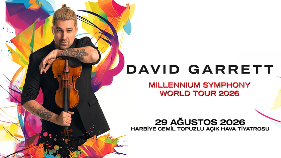 David Garrett: Millennium Symphony Open Air Tour 2026 card