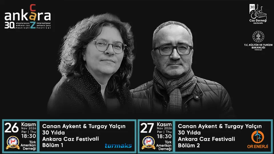 Canan Aykent & Turgay Yalçın - 30 Yılda Ankara Caz Festivali card