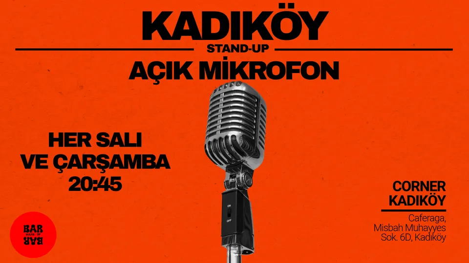 Kadıköy Açık Mikrofon Stand Up card