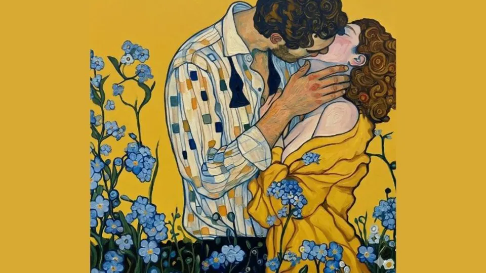 Resim - Klimt Modern Kiss
 thumbnail