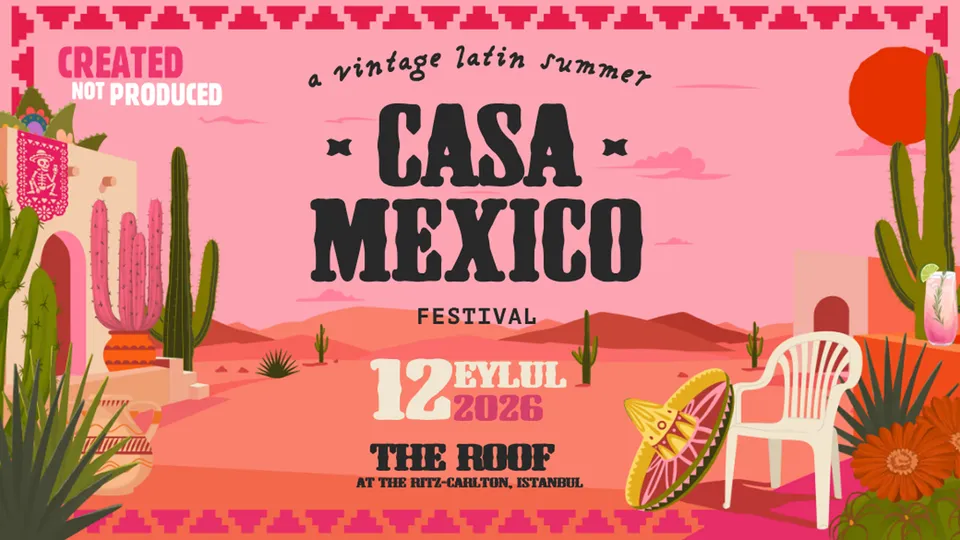 Casa Mexico 2026 - A Vintage Latin Summer card