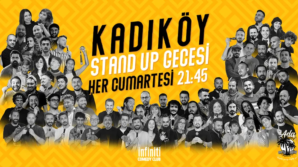 Kadıköy Stand Up Gecesi Cumartesi 21:45 card