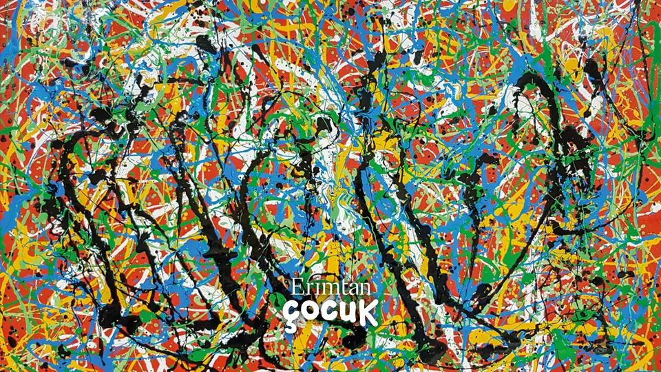 Hisleri Harika -Jackson Pollock: Lekelerden Hikayeler (8-12 Yaş) thumbnail