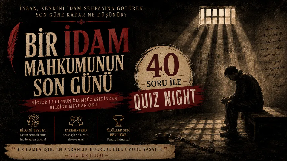 Bir İdam Mahkumunun Son Günü Quiz Night card
