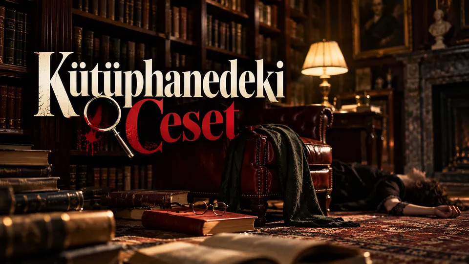 Kütüphanedeki Ceset card