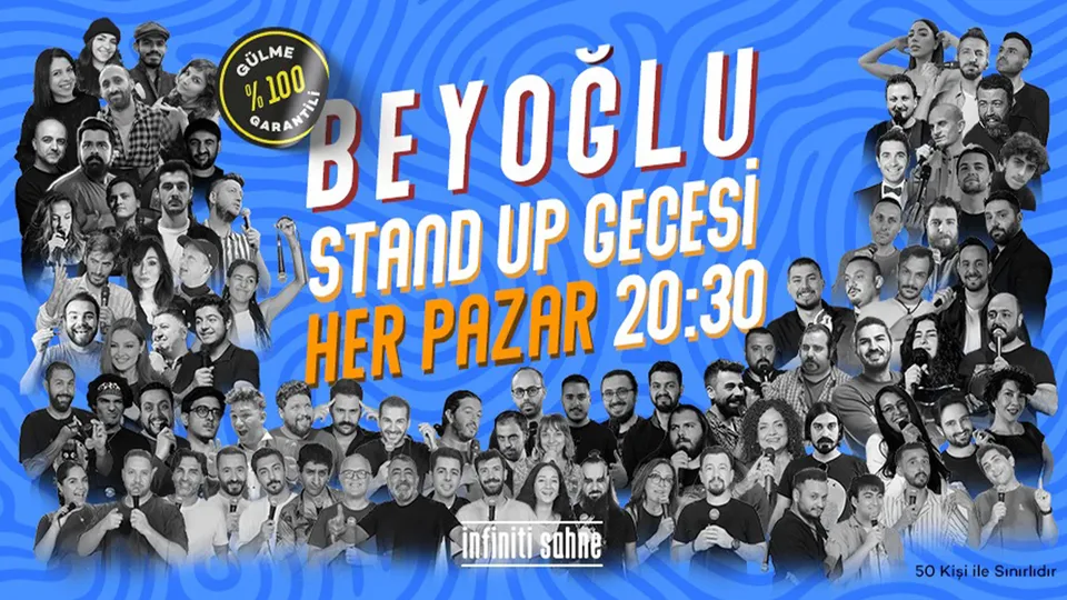 Stand Up Taksim - Beyoğlu Gecesi Pazar 20:30 card