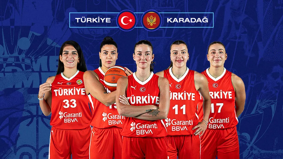 FIBA 2027 Kadınlar Avrupa Şampiyonası Eleme Maçları Kasım Penceresi Türkiye - Karadağ card