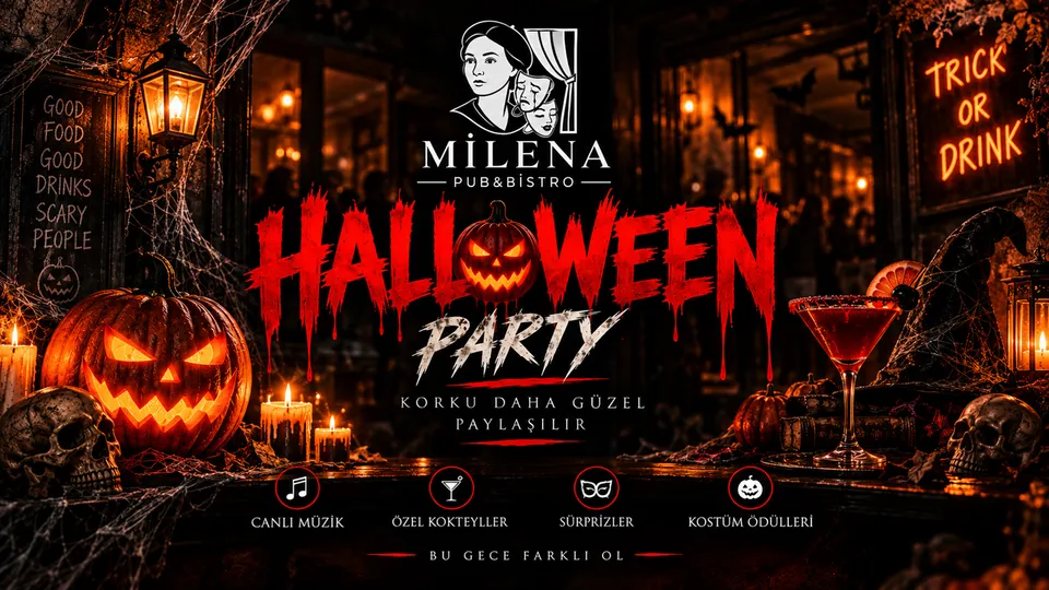 Hallowen Party card