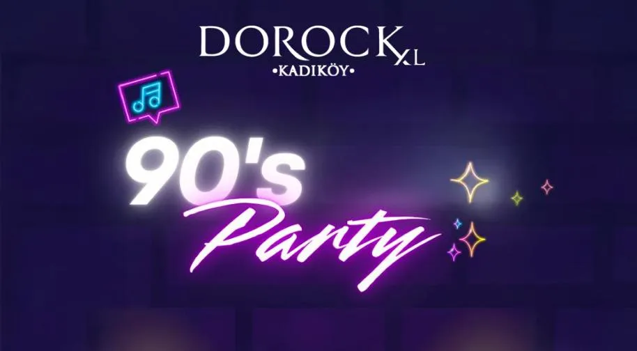 90s Party card