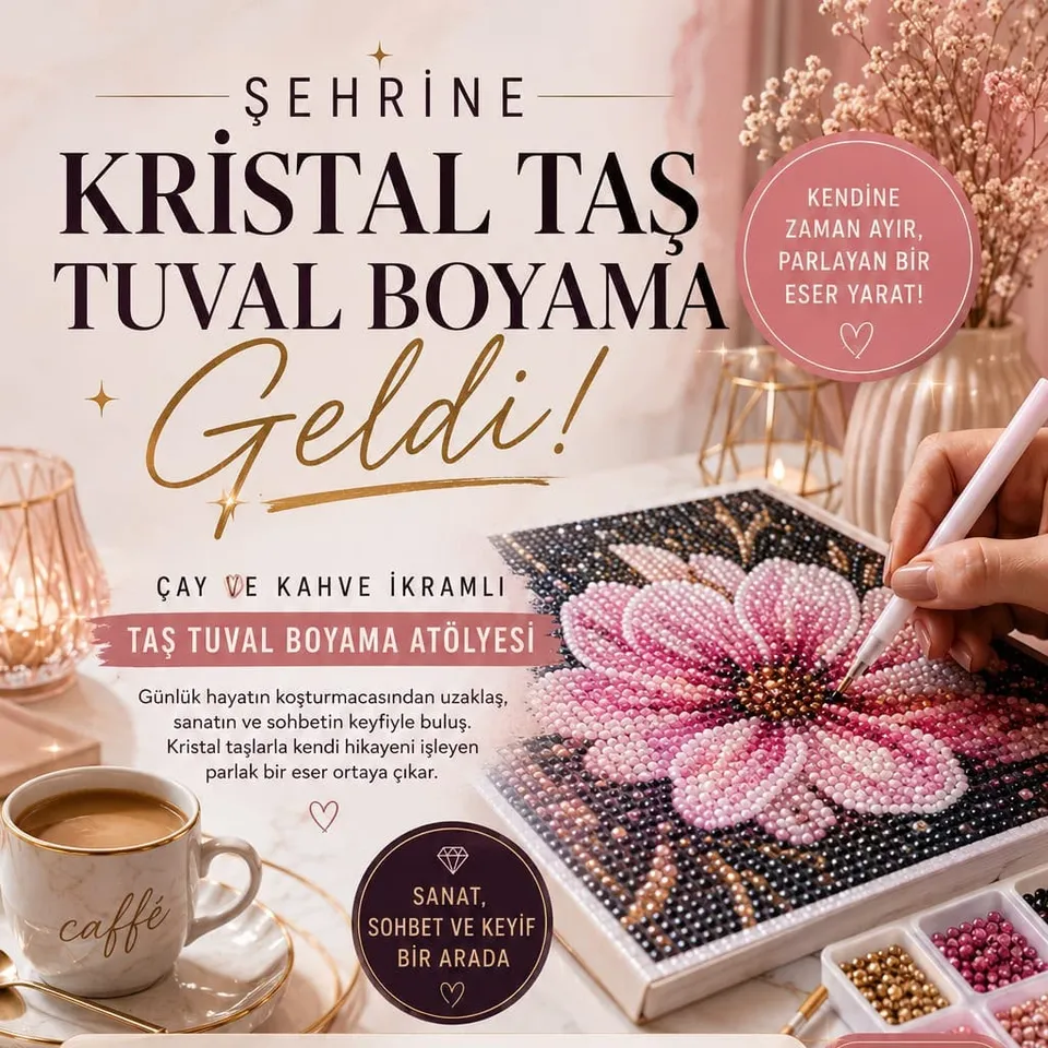 Auroray Art İle Taş Tuval Boyama card